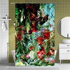 Eden Garden 1 4 Shower Curtain 48  X 72  (small)  by bestdesignintheworld