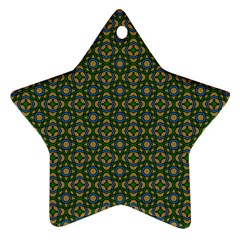 Df Chocolate Hills Star Ornament (two Sides) by deformigo