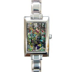 Forest 1 1 Rectangle Italian Charm Watch by bestdesignintheworld