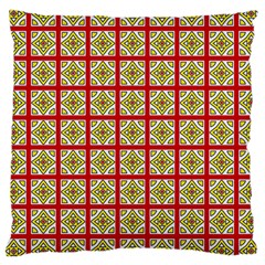 Df Hackberry Grid Large Cushion Case (two Sides) by deformigo