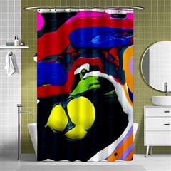 Japan Is So Close 1 1 Shower Curtain 48  X 72  (small)  by bestdesignintheworld