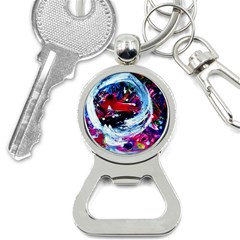 Red Airplane 1 1 Bottle Opener Key Chain by bestdesignintheworld