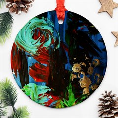 Night 1 2 Ornament (round) by bestdesignintheworld