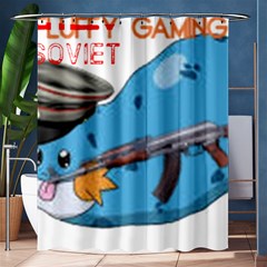 Soviet Gaming Shower Curtain 60  X 72  (medium)  by FluffyGaming