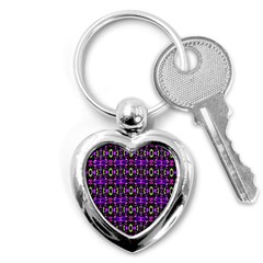 Abstract-r-5 Key Chain (heart) by ArtworkByPatrick