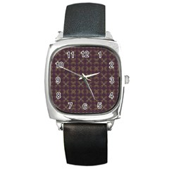 Malfa Square Metal Watch by deformigo