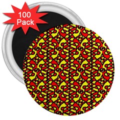 Rby-c-4-3 3  Magnets (100 Pack) by ArtworkByPatrick