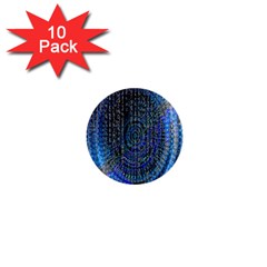 Matrix Technology Data Digital 1  Mini Buttons (10 Pack)  by Vaneshart