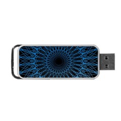 Abstract Rosette Web Network Portable Usb Flash (two Sides) by Vaneshart