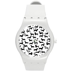 Dachshunds! Round Plastic Sport Watch (m) by ZeeBee