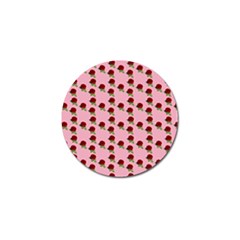 Rose In Pink Golf Ball Marker (4 Pack) by snowwhitegirl