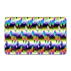 Shinyflowers Magnet (rectangular) by Sparkle