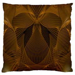 Fractal Design Background Pattern Large Cushion Case (one Side)