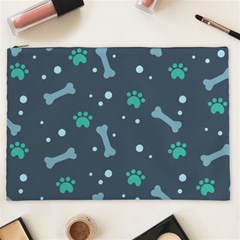 Bons Foot Prints Pattern Background Cosmetic Bag (xxl) by Vaneshart