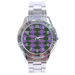 Digital Grapes Stainless Steel Analogue Watch by Sparkle