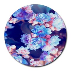 Flowers Round Mousepads