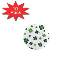 St Patricks Day Pattern 1  Mini Magnet (10 Pack) 