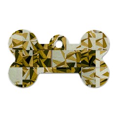 Random Design Dog Tag Bone (one Side) by Sparkle