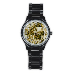 Random Design Stainless Steel Round Watch by Sparkle