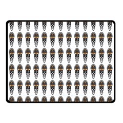 Skull Police Fleece Blanket (small) by Sparkle