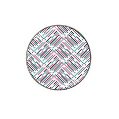 Abstract Colorful Pattern Background Hat Clip Ball Marker