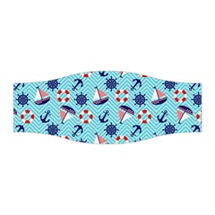 Seamless Pattern Nautical Theme Stretchable Headband by Wegoenart