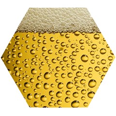 Beer Bubbles Wooden Puzzle Hexagon