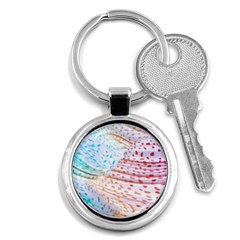 Spots Waves Key Chain (round)