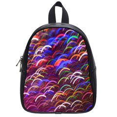 Fractal Rings School Bag (small) by Sparkle