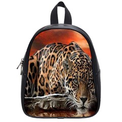 Nature With Tiger School Bag (small) by Sparkle