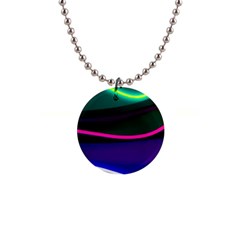 Neon Wonder 1  Button Necklace by essentialimage