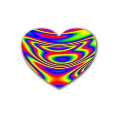 Rainbow Heart Coaster (4 Pack) 