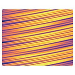 Colorful Strips Double Sided Flano Blanket (medium) 