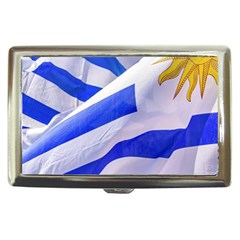 Uruguay Flags Waving Cigarette Money Case by dflcprintsclothing