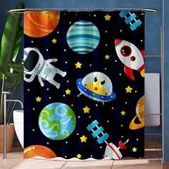 Space Seamless Pattern Shower Curtain 60  X 72  (medium) 