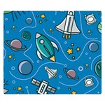About Space Seamless Pattern Double Sided Flano Blanket (Small)  50 x40  Blanket Front