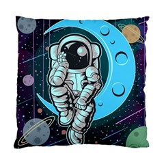 Astronaut Full Color Standard Cushion Case (two Sides) by Vaneshart