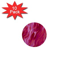 Lesbian Pride Abstract Smokey Shapes 1  Mini Buttons (10 Pack)  by VernenInk