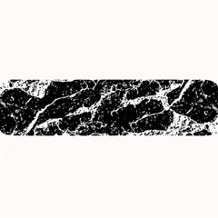 Black And White Abstract Textured Print Large Bar Mats by dflcprintsclothing