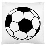 Soccer Lovers Gift Standard Flano Cushion Case (Two Sides) Front