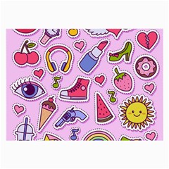Fashion Patch Set Large Glasses Cloth (2 Sides) by Vaneshart