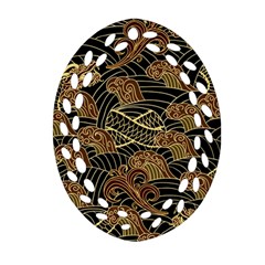 Oriental-traditional-seamless-pattern Ornament (oval Filigree)