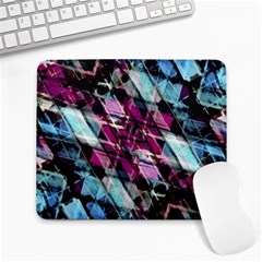 Matrix Grunge Print Large Mousepads