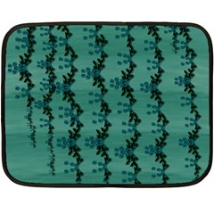 Branches Of A Wonderful Flower Tree In The Light Of Life Fleece Blanket (mini) by pepitasart