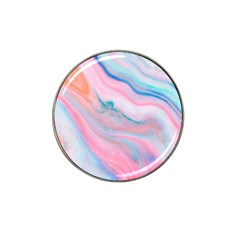 Colorful Marble Abstract Background Texture  Hat Clip Ball Marker