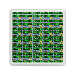 Game Over Karate And Gaming - Pixel Martial Arts Memory Card Reader (square) by DinzDas