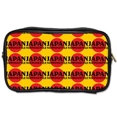 Japan Nippon Style - Japan Sun Toiletries Bag (one Side) by DinzDas