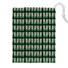 Beverage Cans - Beer Lemonade Drink Drawstring Pouch (4xl) by DinzDas