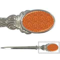 Animal Skin - Lion And Orange Skinnes Animals - Savannah And Africa Letter Opener by DinzDas