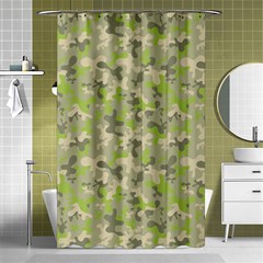 Camouflage Urban Style And Jungle Elite Fashion Shower Curtain 48  X 72  (small)  by DinzDas